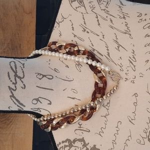 J.Crew set of two statement necklaces
